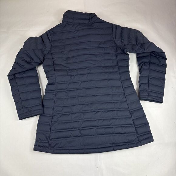 Mountain Hardwear Puffer Jacket Womens M Blue Stretchdown‎ Quilted Coat Winter - Picture 2 of 9